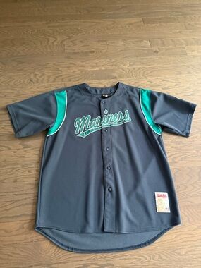 Seattle Mariners Stitches Baseball Jersey men’s xl stitched embroidered